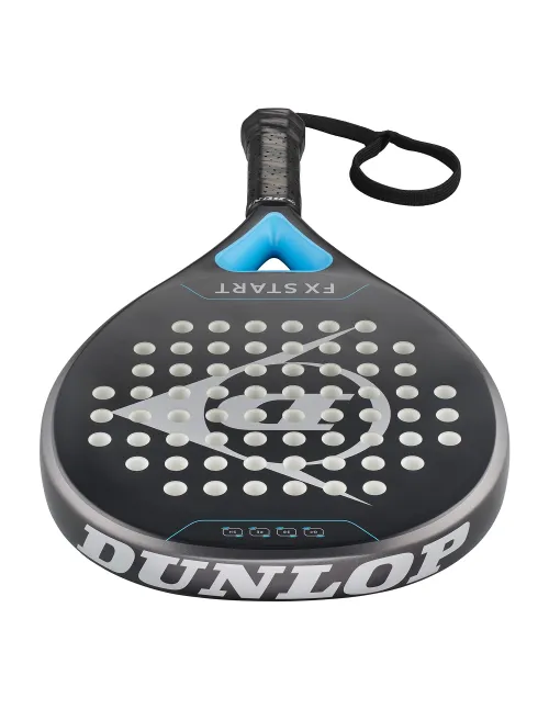 Padelschläger Dunlop Fx Start Gun Metal/Cyan/Metallic | Ofertas De Padel